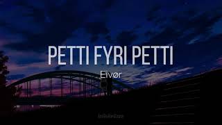 Eivør - Petti Fyri Petti (Sub Español)