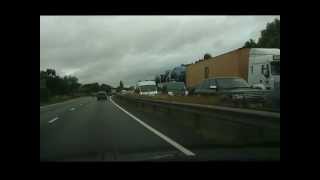 A14 Huntingdon - Cambridge 4.07.2012 9am loooong queue
