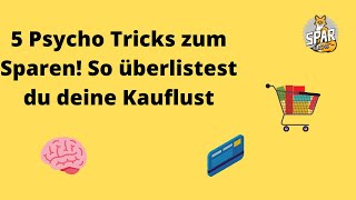 5 Psycho Tricks zum Sparen! So überlistest du deine Kauflust