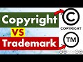 Differences between Copyright and Trademark.