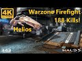 [4K] Halo 5 Warzone Firefight On Prospect. Phaeton Helios And 188 Kills.