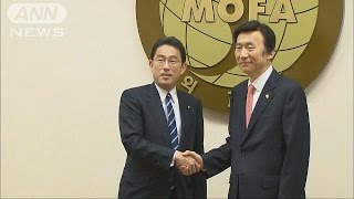 慰安婦問題で日韓外相が会談へ　最終決着目指す(15/12/28)