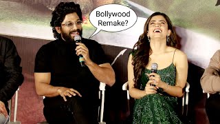 Allu Arjun REJECTS Bollywood Remake😱 Glorious Message to Actors copying South Blockbuster Cinemas!!