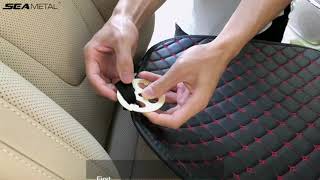 SEAMETAL Car Seat Covers Installation Video #shorts