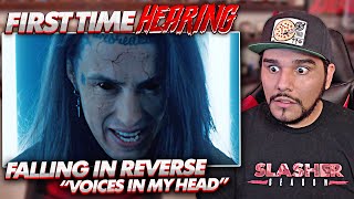 *EPICNESS!* Falling In Reverse "Voices In My Head" *FIRST TIME HEARING REACTION* Rap Metal