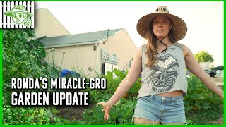 Ronda Rousey's Grocery Garden Update | Browsey Acres #StayHome #WithMe