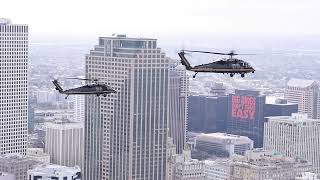 US Customs and Border Protection Air and Marine Operations in New Orleans for Super Bowl 2