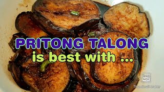 HOW TO COOK PRITONG TALONG  vlog 173