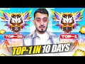 Playing 10 Days Continue For Region 35😲 To Region Top 1🥇|BR Ranked | Hard Challenge Ep 8 Part 2