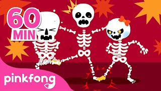 💀Chumbala Cachumbala Danse des Squelettes | +Comptines Halloween | Pinkfong! Chansons pour Enfants
