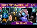 🚑 7.37 NARMAN Tinker |KDA - 29 KP - 77%| 68k+ Hero Heal! New patch Support Gameplay - Dota 2 Top