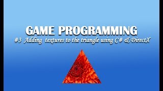 Adding texture to a triangle in direct3d programming. LIKE || COMMENT || SUBSCRIBE