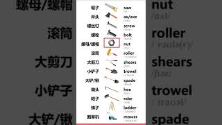 Learn Mandarin『Common tools常用工具』how to speak chinese#pinyin #shorts #shortvideo #chinesetones #中文#汉语