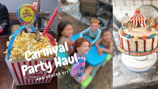 Carnival Party Haul and DIY Centerpiece