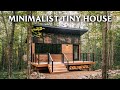 Minimalist Tiny House in the Forest! // Full Tour!