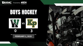 WHS Sports - Boys Hockey vs King Philip 02/01/25