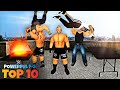 BROCK LESNAR TOP 10 POWERFUL F-5 |WR3D 2K21