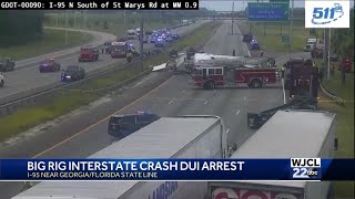 DUI arrest in deadly I-95 crash by Georgia-Florida state line