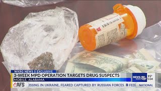 3-week drug bust nets guns, cash, 7 arrests: Mobile Police