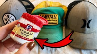 How to CLEAN ANY HAT! (useful and smart hack)