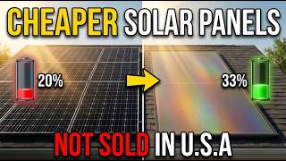 This $50 Solar Panel Captures 33% of Sunlight. Silicon Panels Get 20%. The Solar Industry Buried It.