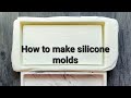 How I create silicone molds | Mold for Jesmonite#jesmonite #mold