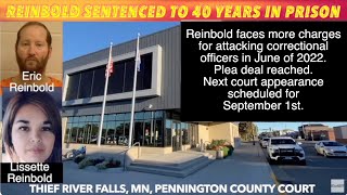 Convicted Murderer, Eric Reinbold Reaches Plea Deal On Other Charges