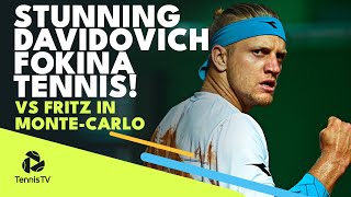 Alejandro Davidovich Fokina STUNNING Tennis vs Fritz | Monte-Carlo 2022 Quarter-Final