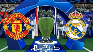 FIFA 22 PS5 | Manchester United vs Real Madrid | UEFA Champions League Final | Gameplay & Full match
