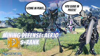 【PSO2NGS】Resource Mining Rig Defense: Aelio (資源採掘リグ防衛戦：エアリオ) Te/Hu  (S-Rank)