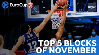 Top 5 Blocks | November | 2021-22 7DAYS EuroCup