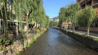 京都　白川　白川橋　白川沿いに下り歩く〜明智光秀の塚