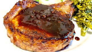 Sticky Garlic Porkchops ~ In 30 Minutes !!!