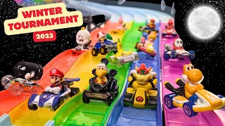 Mario Kart Hot Wheels Rainbow Road (Winter Race)