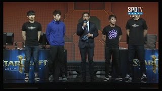 [블리즈컨2015] 레전드매치 임재덕/홍진호 VS 정종현/임요환 -EsportsTV,스타크래프트 2