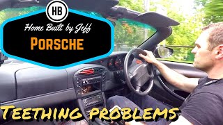 Teething problems - Porsche 986 Boxster V8 engine swap track car build 19