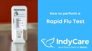 How to Perform a Flu Test | IndyCare