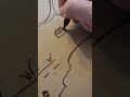 Drawing fantasy map icons (towns and cities) 🏰 #Shorts #DnD
