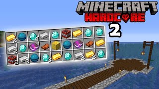 INSANE Ocean Loot! (Minecraft Hardcore EP2)