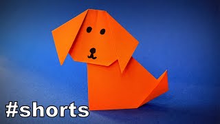 Paper Dog 🐶| Origami Dog | Origami Animals | Easy Origami ART Paper Crafts #shorts