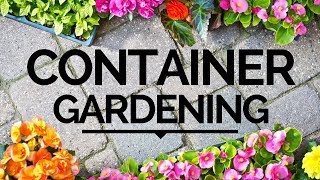 Paul James Tips for Container Gardening