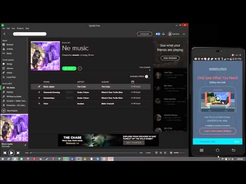 How to use Spotify on pc and phone How to use Spotify on pc and phone