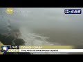 live typhoon chaba approaching s china