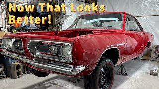 Barracuda Transformation: Putting the Car Back Together Again #mopar #restoration