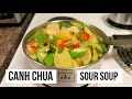 How to make Vietnamese sour soup aka CANH CHUA