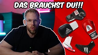 Welches Equipment brauche ich fürs Boxen? Boxhandschuhe? Boxschuhe? Bandagen?