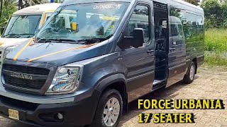 2023 Force Urbania 17 Seater Tour Van, 4400 mm Long Wheelbase, Full Specifications and Features