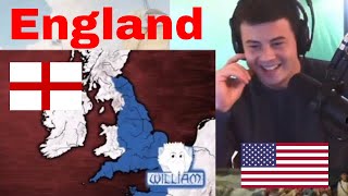 American Reacts England History Summarized