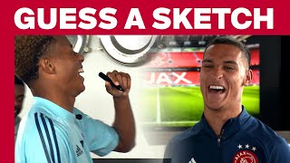 GUESS-A-SKETCH #2 | Neres & Antony | 'You're terrible at drawing'