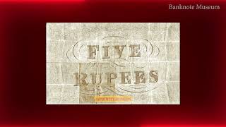 Banknotes Indian Rupee Early Banks 1800 - 1900 | Rupees | Star Pagodas | Sicca Rp.